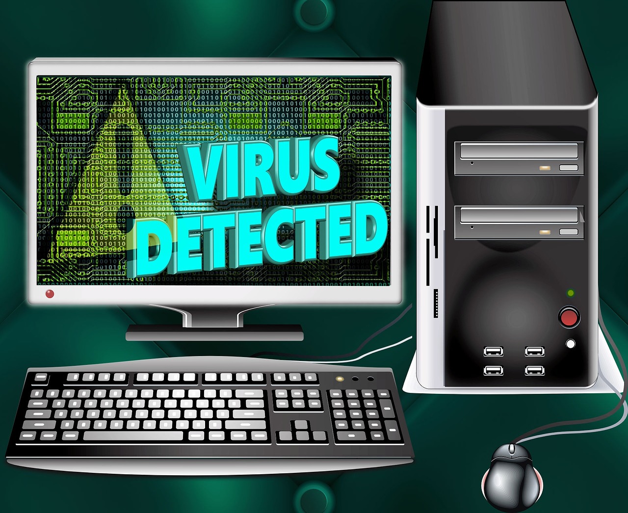 computer, virus, trojan